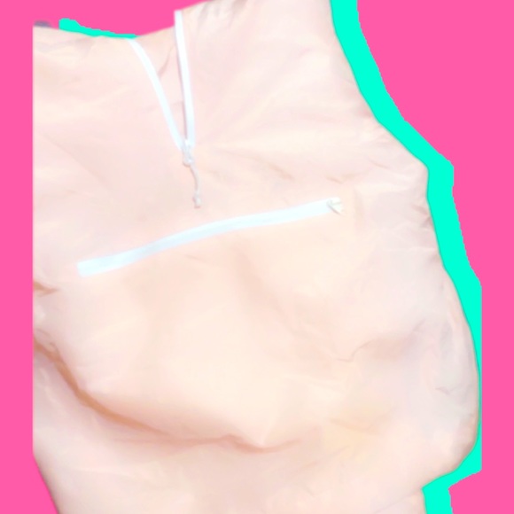 Pink plus cropped bomber jacket - Picture 2 of 2